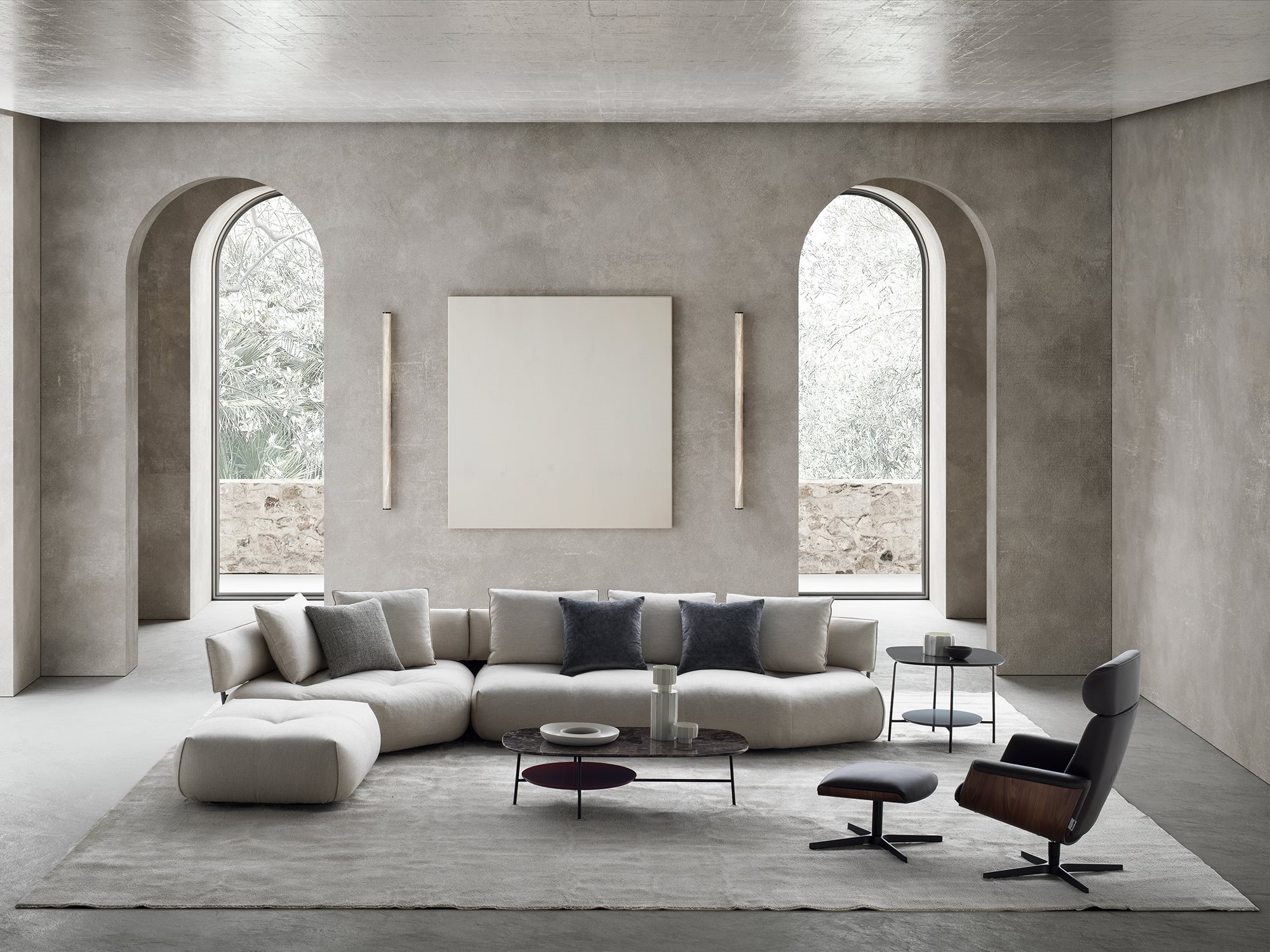 Luxury Italian furniture showroom